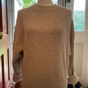 Beige fisherman sweater